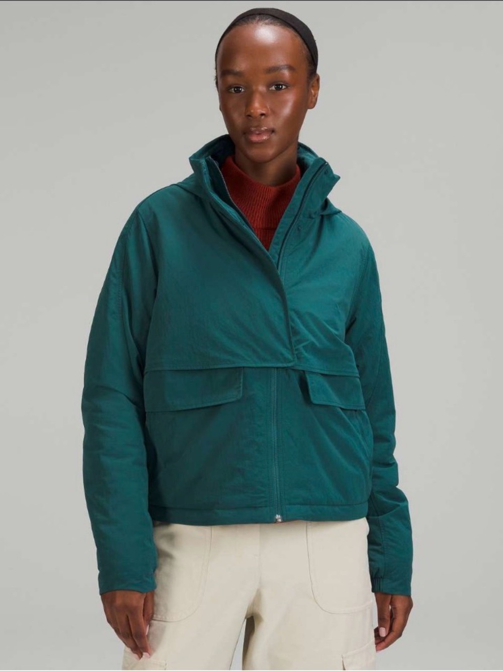 Lululemon Always Effortless Insulated Jacket
Green Jasper